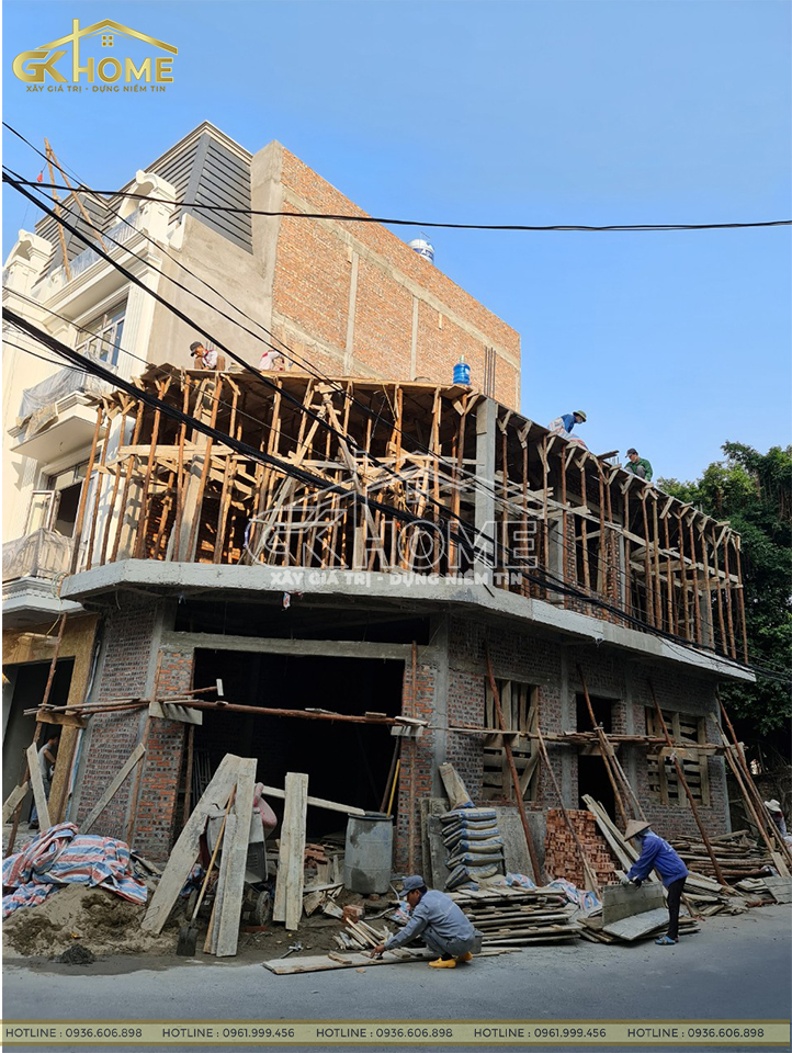 Đang trong quá trình xây dựng phần thô