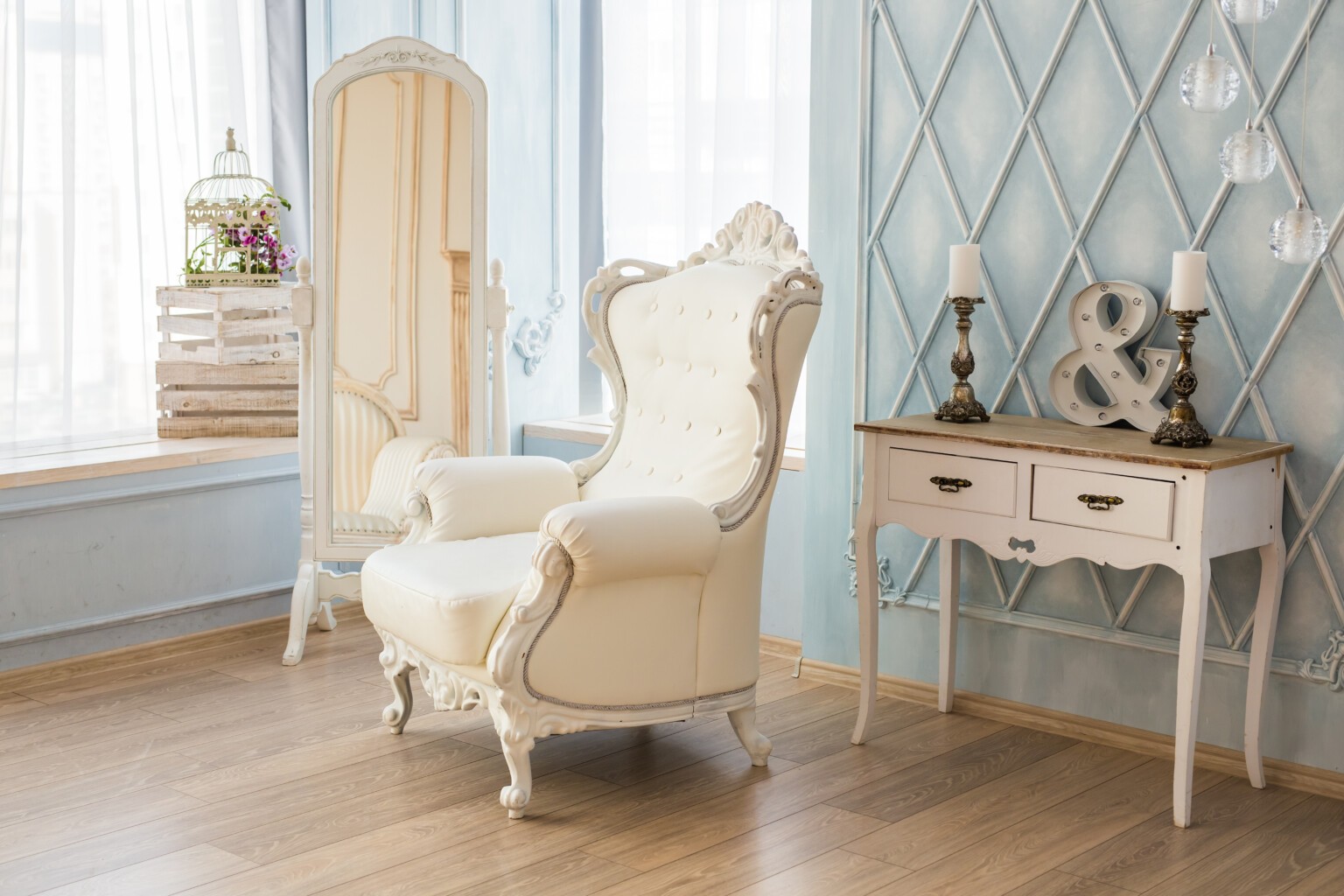 Sử dụng màu Pastel trong phong cách thiết kế Shabby Chic