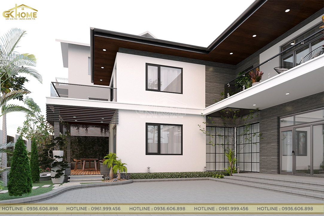 màu sắc độc đáo, tinh tế bằng việc sử dụng vật liệu hiện đại, thông minh.