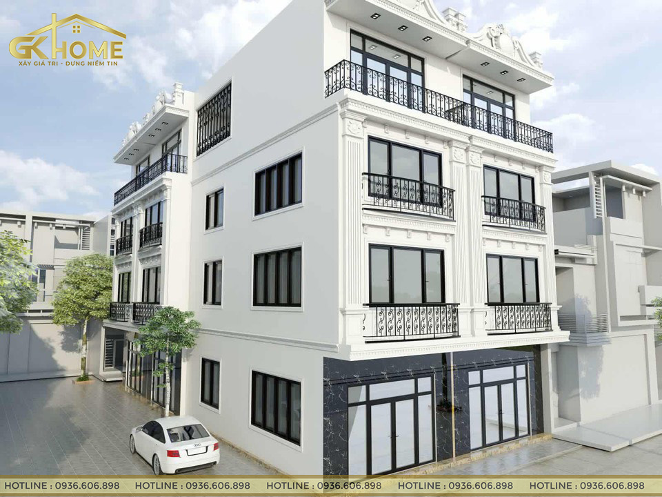 Hướng nghiêng của căn nhà