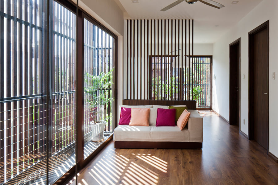 Ghế nghỉ tầng 2 giúp gia chủ đa dạng nơi chill