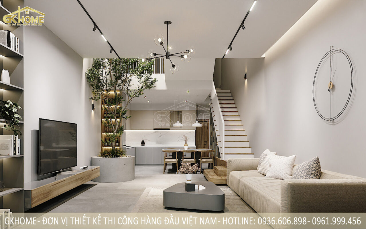 10+ mẫu nội thất phòng khách đẹp, thiết kế đơn giản, hiện đại